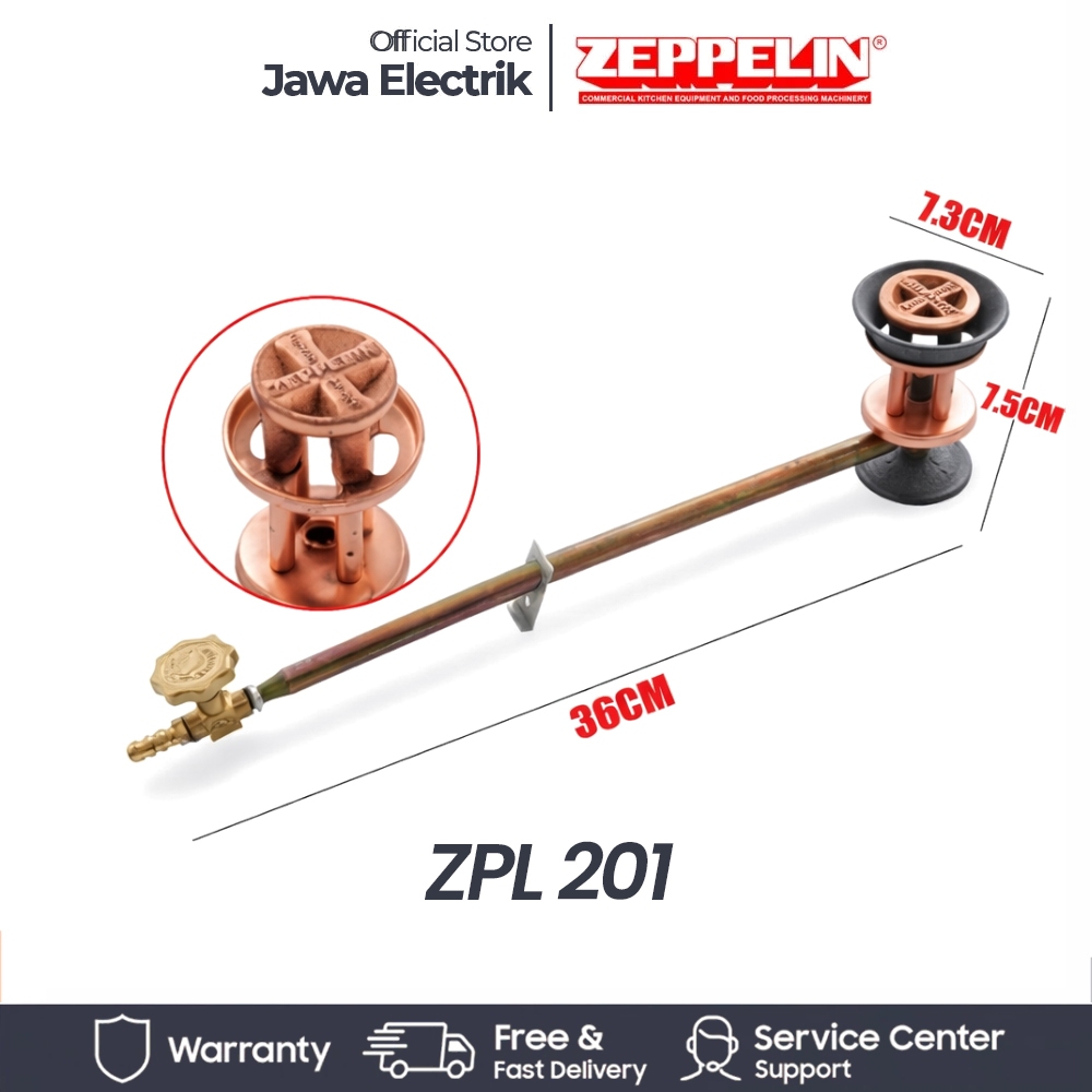 Kompor Mawar / Semawar Zeppelin ZPL 201 Kompor Pedagang Api biru