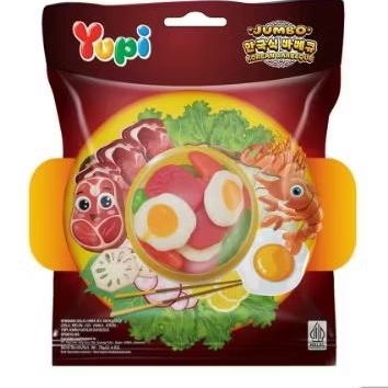 Yupi Jumbo Permen Gummy Korean Barbeque 70 g