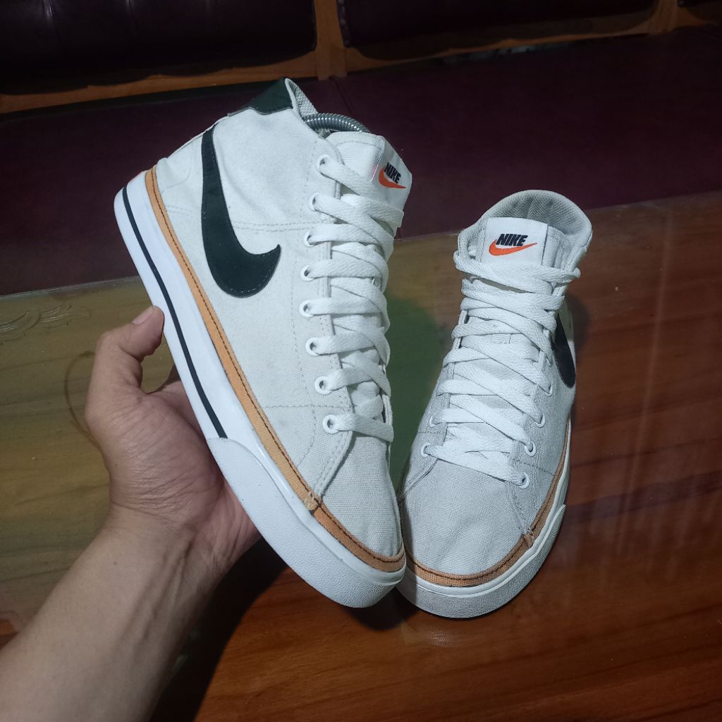 NIKE COURT LEGACY MID SEPATU SNEAKERS SECOND BRANDED