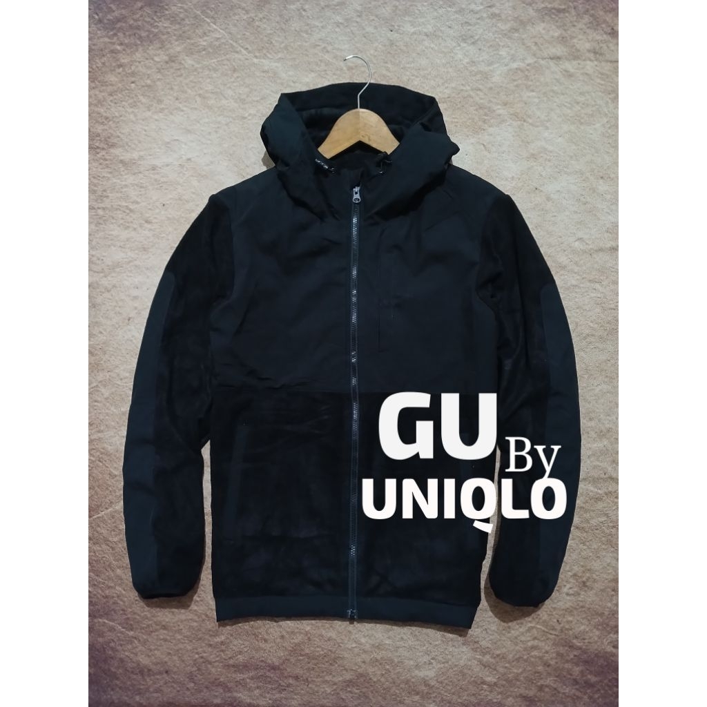 Jaket keren GU by UNIQLO recomend bekas pakai