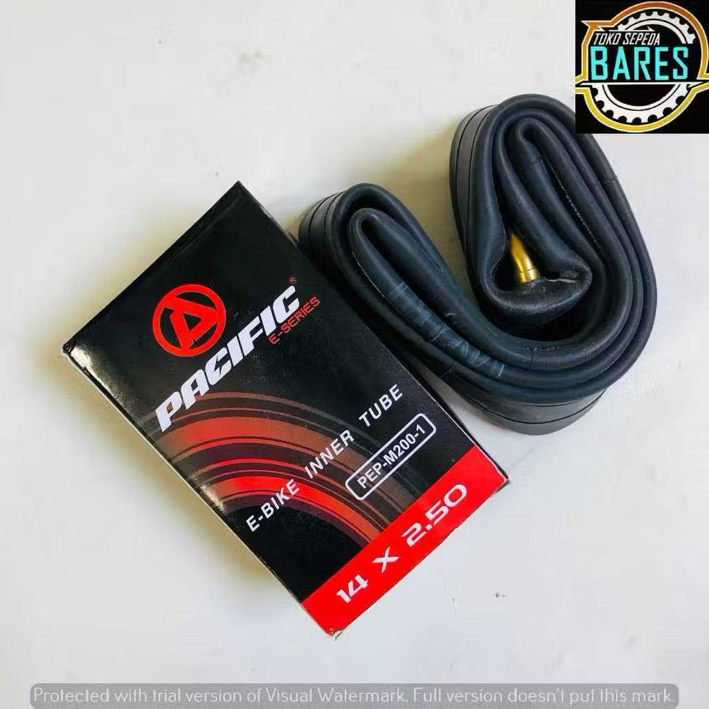 Ban Dalam Sepeda Listrik 14 x 2.50 (2.50 - 10) Primaax / Kenda / Pacific Swallow Pentil Bengkok