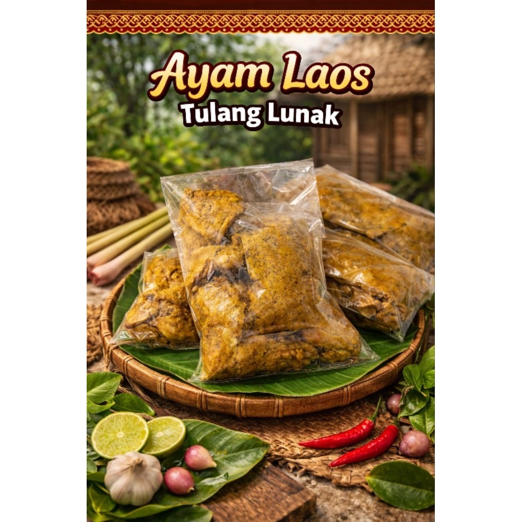 frozen ayam Laos tulang lunak