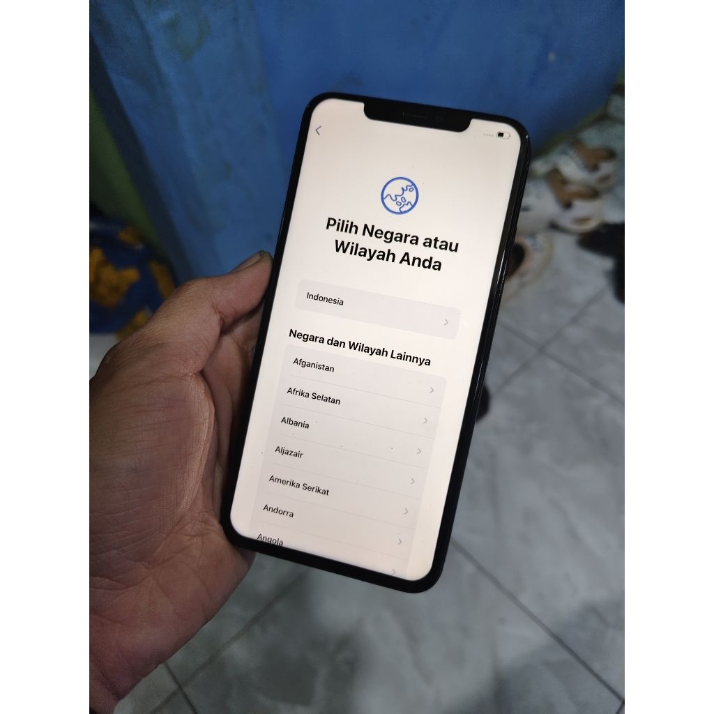 iphone Xs Max 256 ( Inbox ) Lock Icloud , Lcd Ori. an backdoor Pecah , Mesin Fresh Batre LF bru