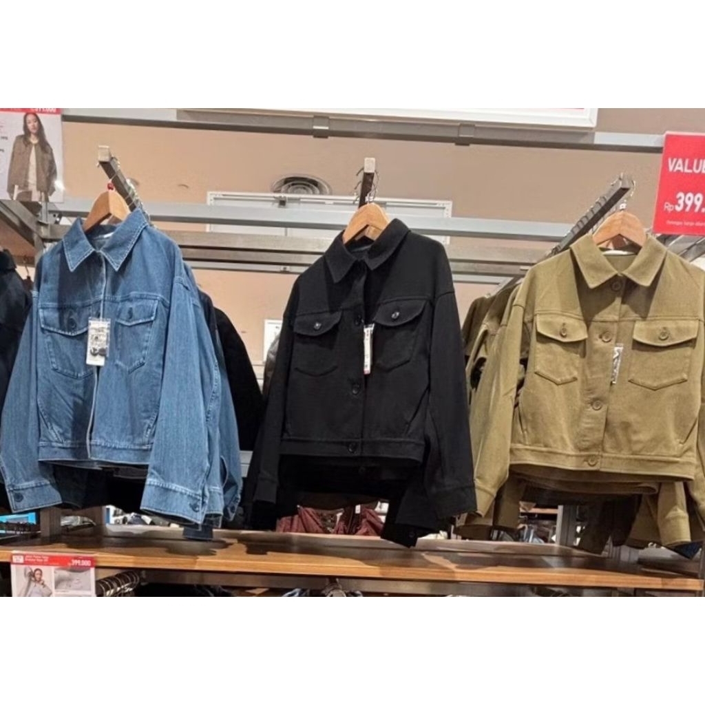 UNIQLO CEWEK JAKET JERSEY