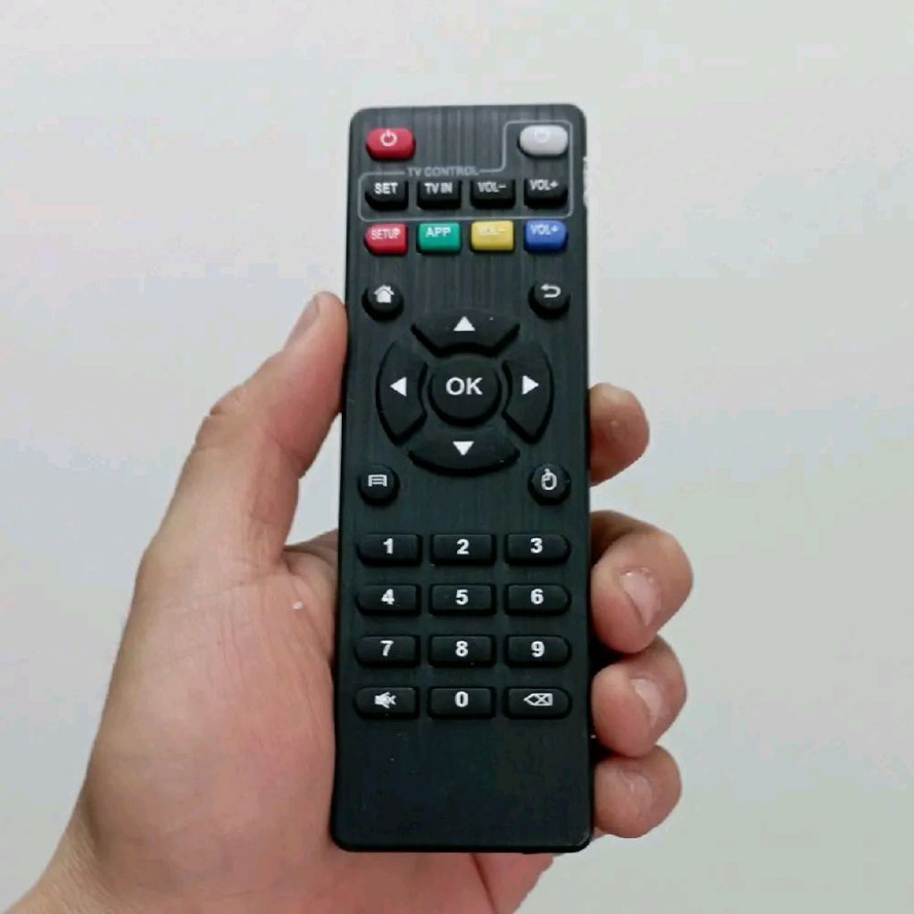 Remote Remot Android TV Box Pengganti Tanpa Setting Cantsu Q96 X1 TV98