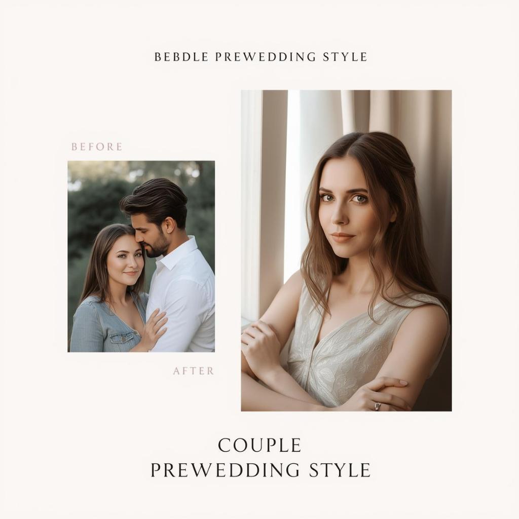 Edit Foto Couple Prewedding Style