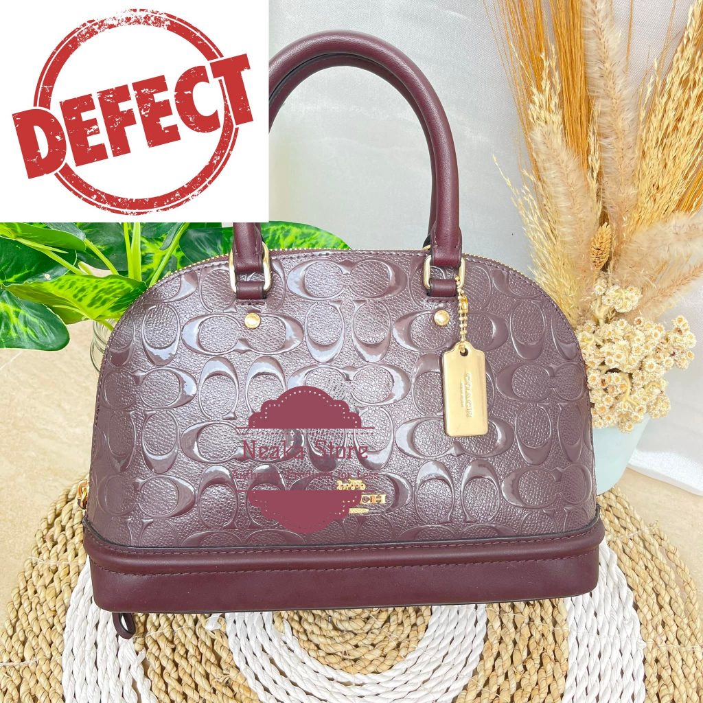 Tas Wanita kulit Mini Sierra in signature f55450 - DEFECT