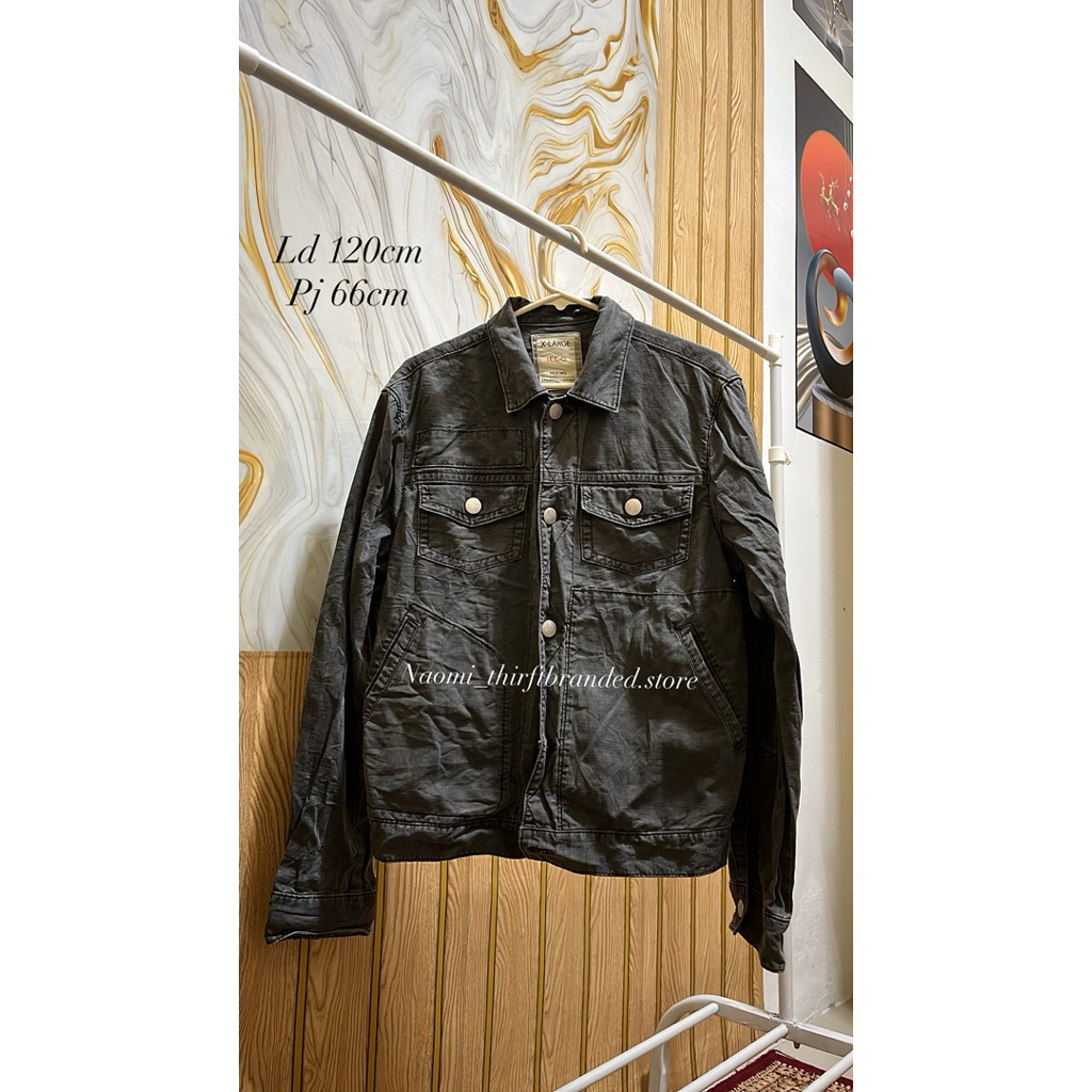 Men’s Denim Jacket X-large icca_preloved