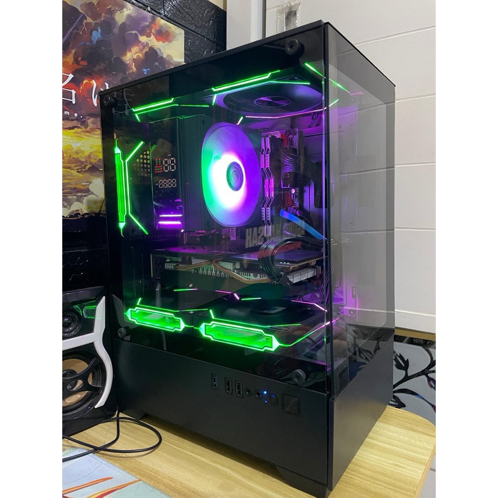 pc gaming live streaming  editing dan rendering