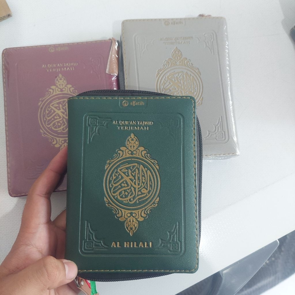 Mushaf Tajwid Alfatih Al Quran Terjemah Al Hilali Resleting Original