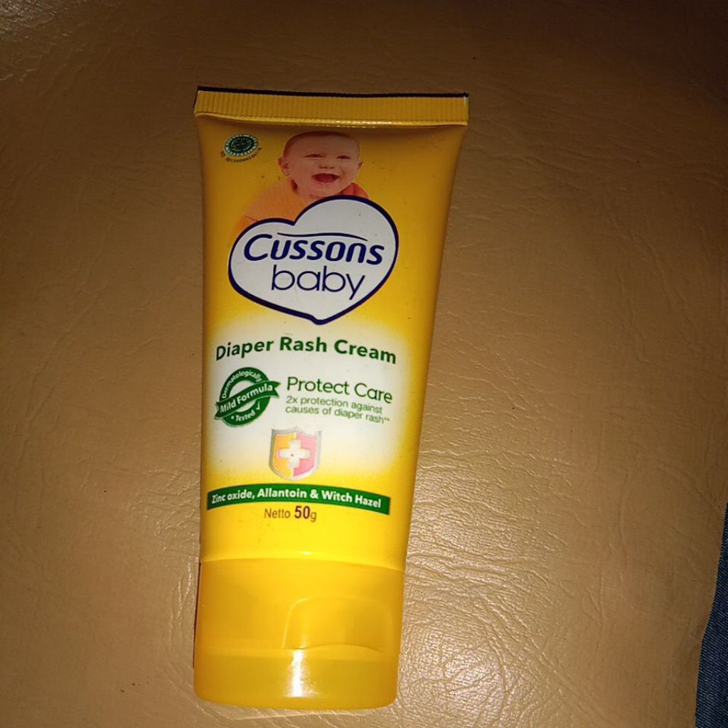 Cussons diaper rash Cream untuk ruam popok