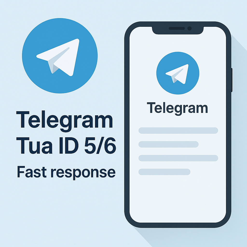 AKUN TELEGRAM TUA ID 5/6 AMAN DARI SPAM