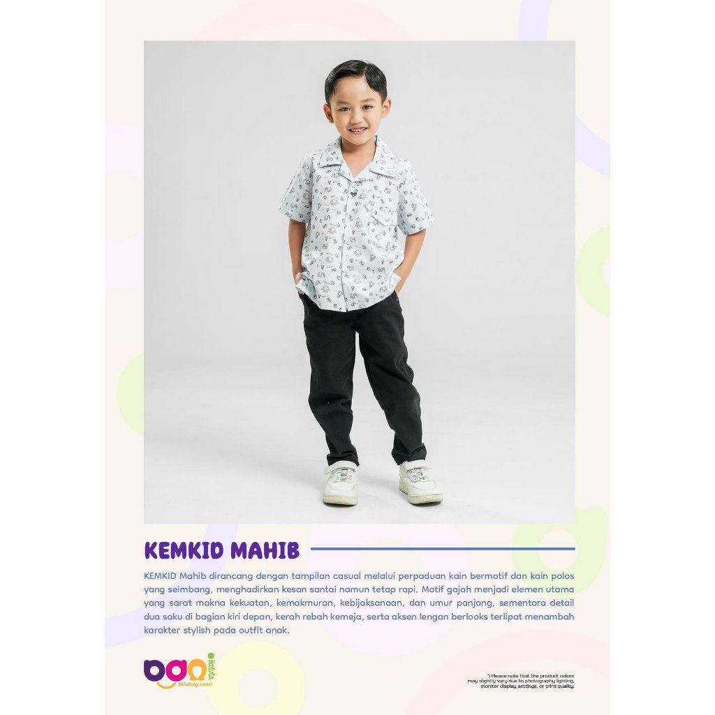 Kemkid Mahib | Kemeja Koko anak Mahib | Koko Anak | Baju Koko Anak Terbaru | Baju koko anak rabbani 