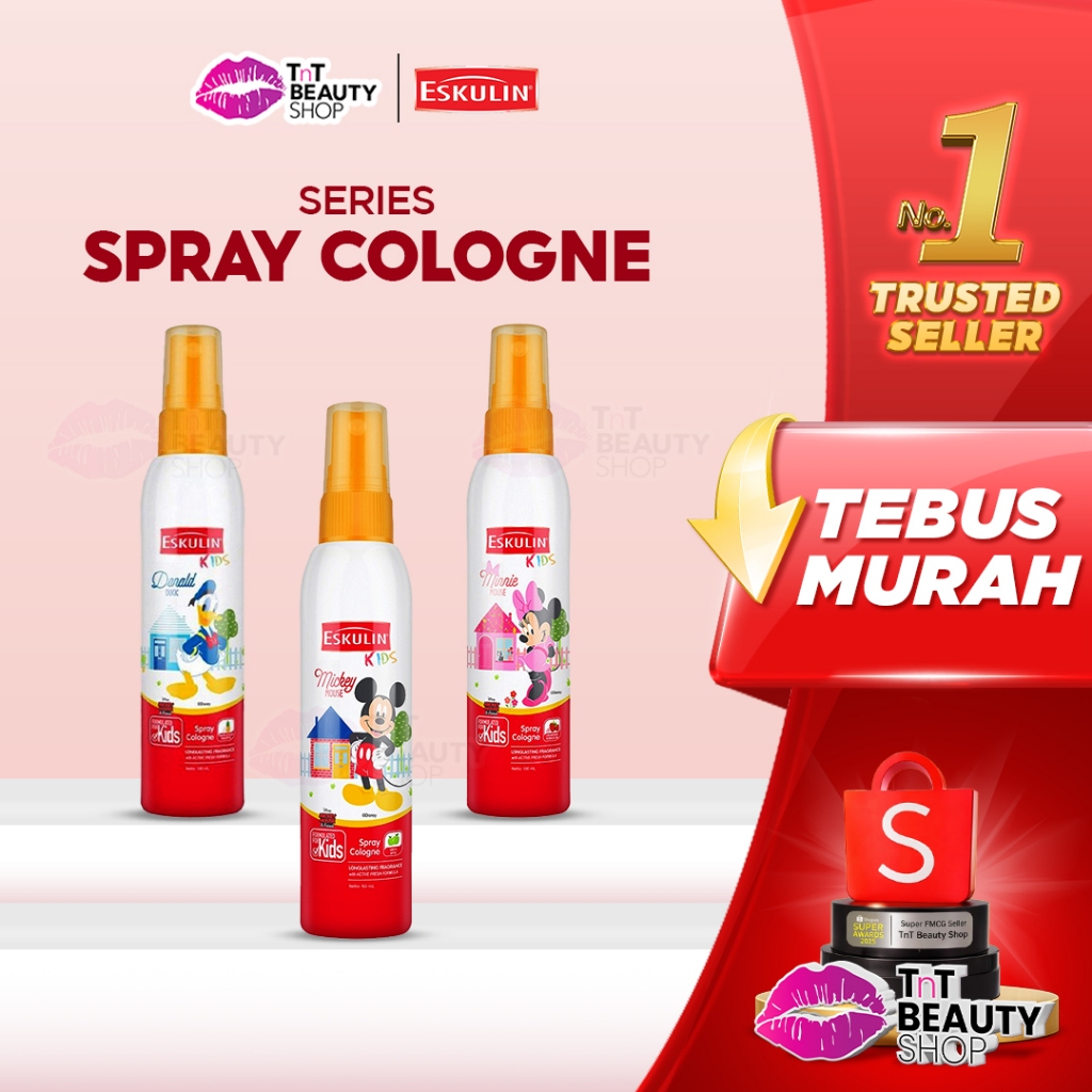 Eskulin Kids Spray Cologne Series 60ml & 100ml  | TnT Beauty Shop