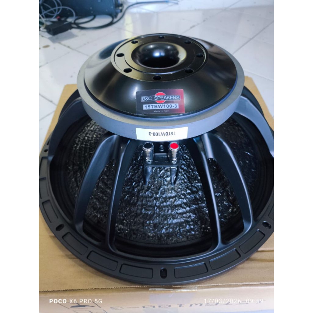 Speaker BNC 15 TBW 100 SPEAKER 15 INCH