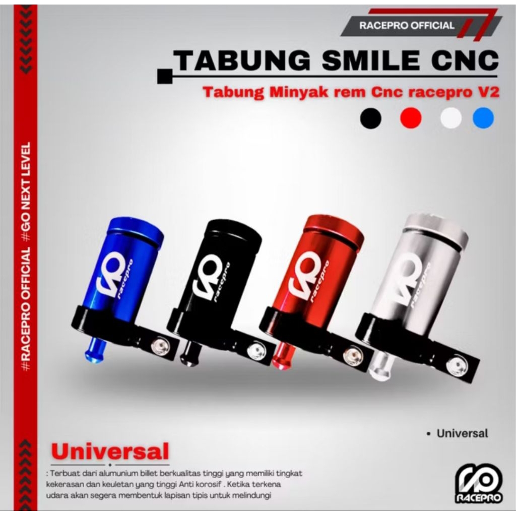tabung minyak rem cnc race pro kecil