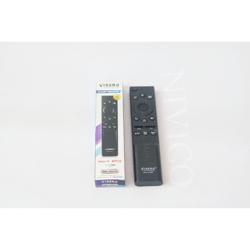 Visero Remote Control RM-4102S Smart Remote untuk pengganti remot Samsung TV dengan Fitur Netflix dan Netflix+ dan movies terlengkap