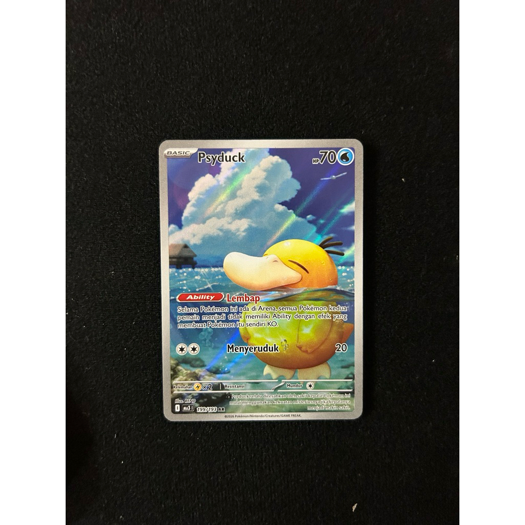 PSYDUCK AR ma3 199/193 POKEMON CARD TCG INDONESIA KARTU POKEMON