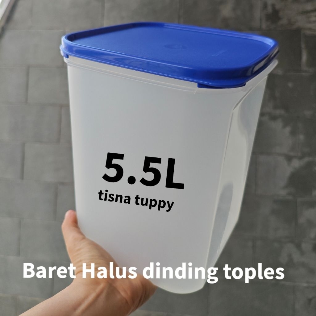 MM square 5.5 liter BARET DINDING TOPLES MM square#4 KONDISI TUTUP dan BADAN BARET HALUS MM square T