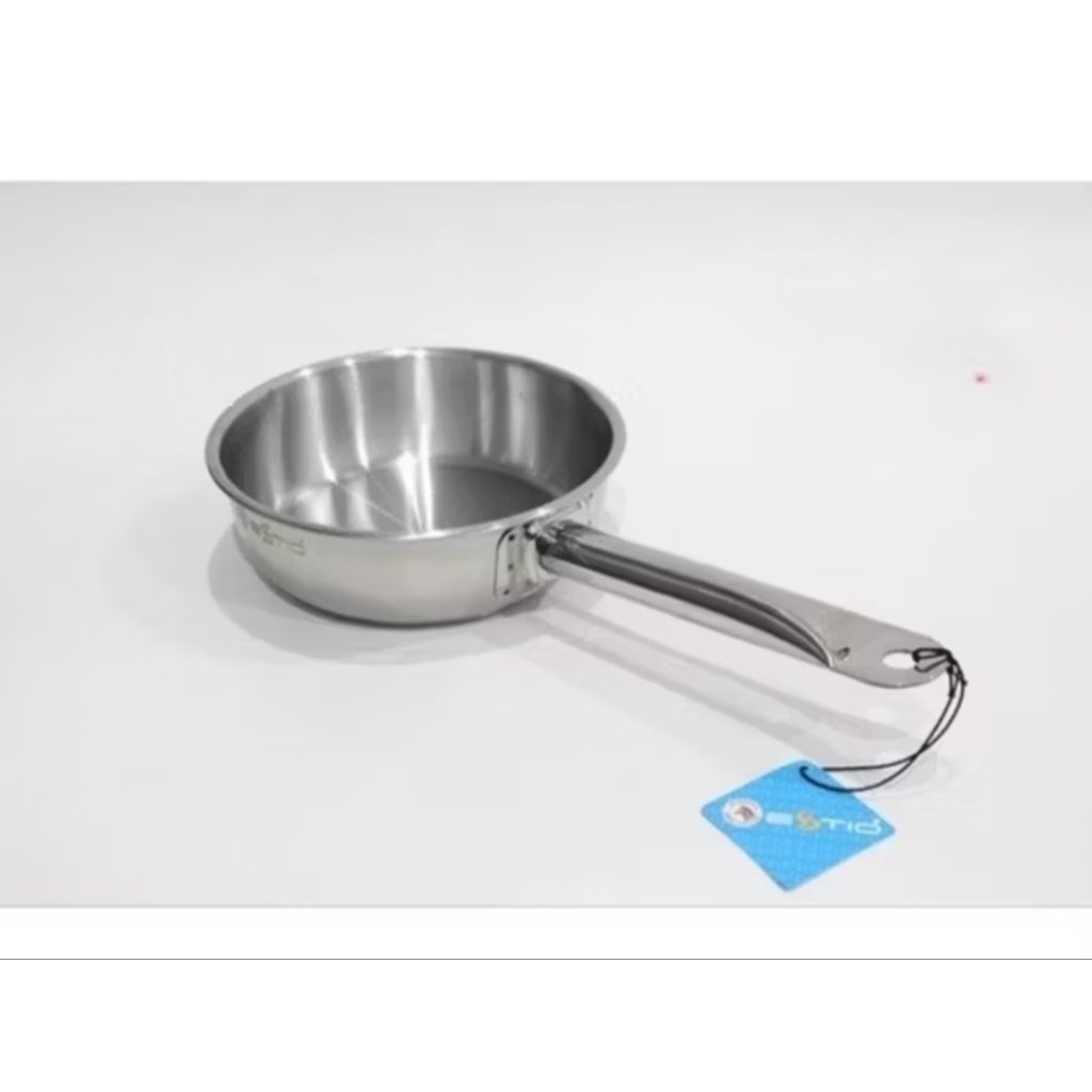 ZEBRA frying pan Wajan Penggorengan Kuali Stainless 18 Cm Estio Pro 175088