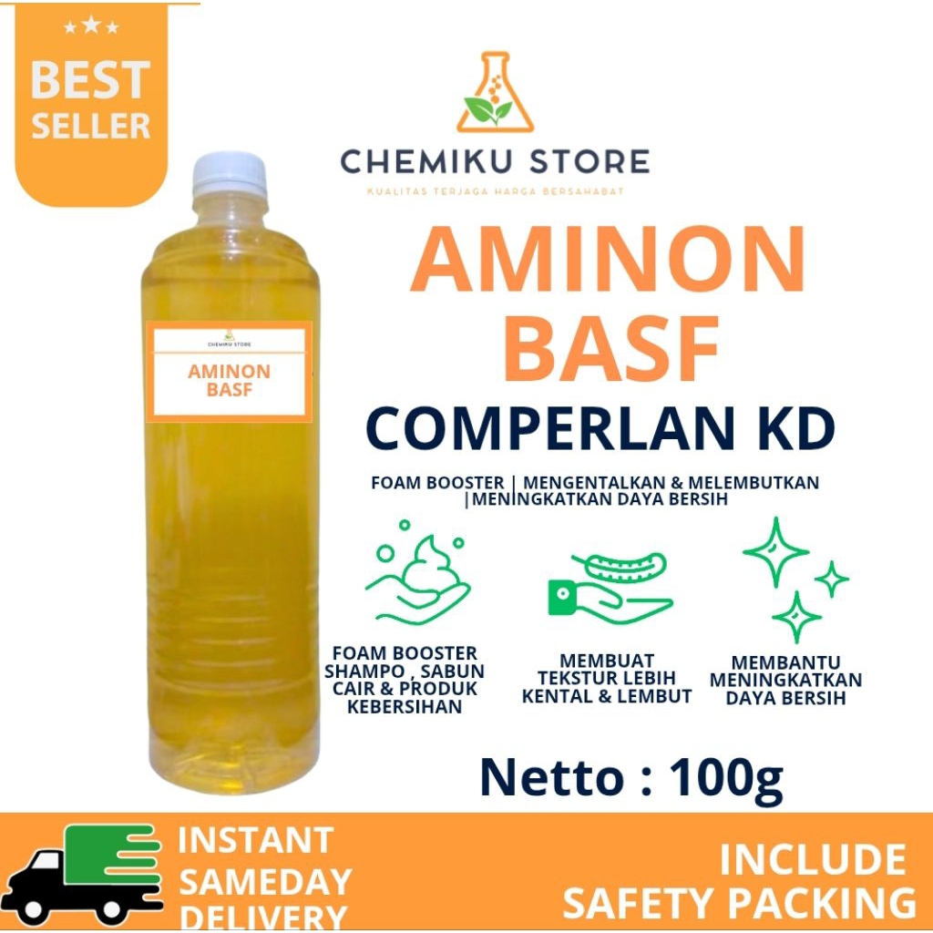 Aminon Foam Booster BASF 100g / Comperland Kd / Comperlan Kd Basf / cocamide dea / foam booster / pe