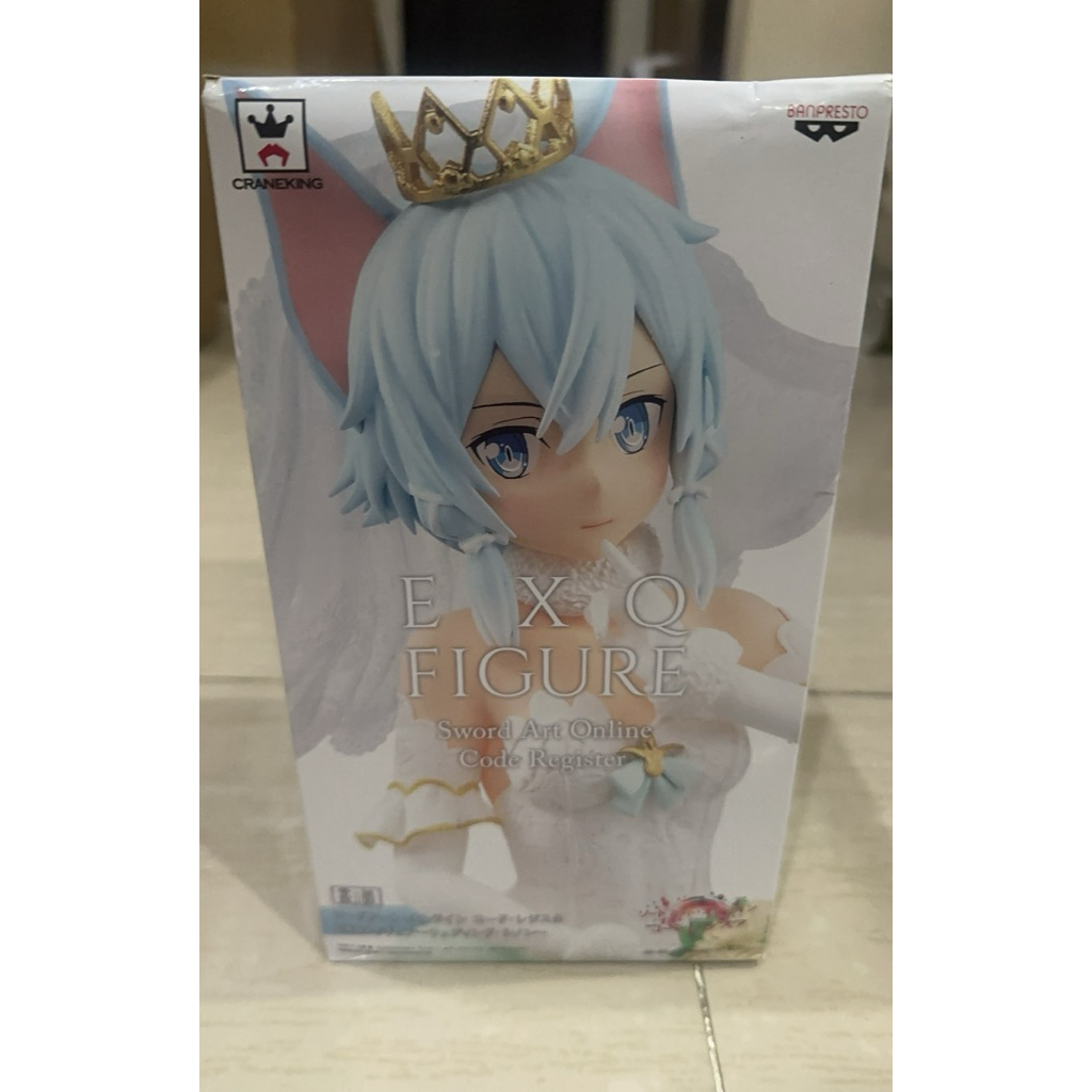 BANPRESTO EXQ Figure Sword Art Online : Code Register Mobile Game - Sinon Wedding Dress Version