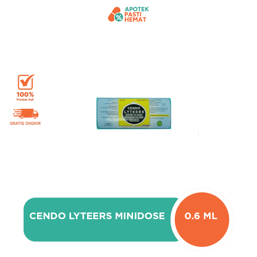 Cendo Lyteers Minidose 0.6 ml