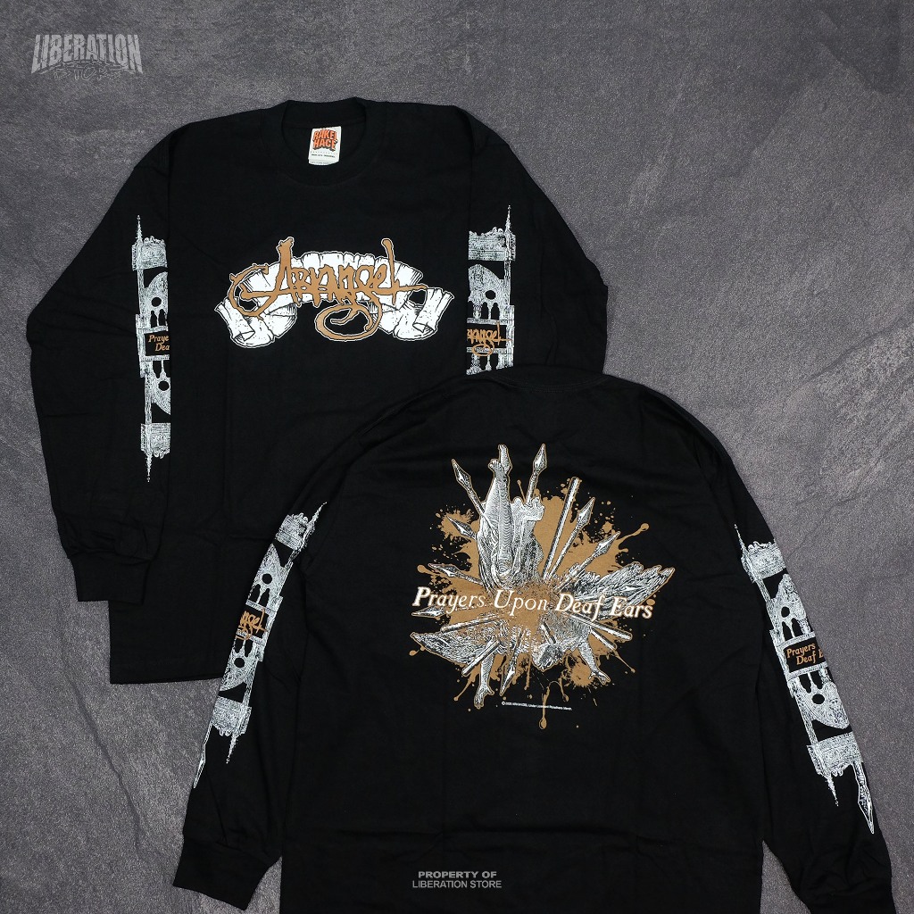 LONGSLEEVE ARKANGEL - P.U.D.E ANGEL BLACK | OFFICIAL BAND MERCH