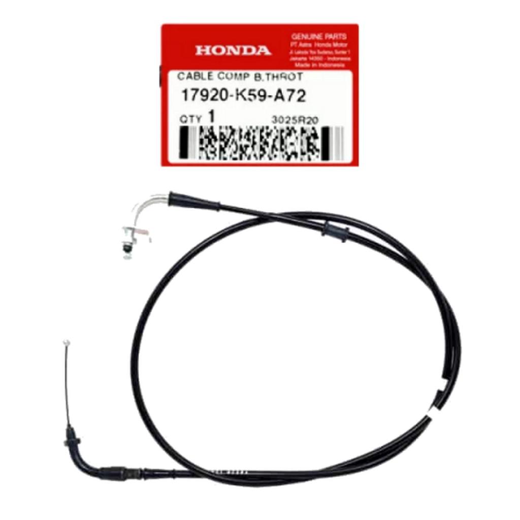 KABEL GAS BAGIAN B VARIO 150 NEW - VARIO 125 NEW (17920-K59-A72) ORIGINAL HONDA AHM