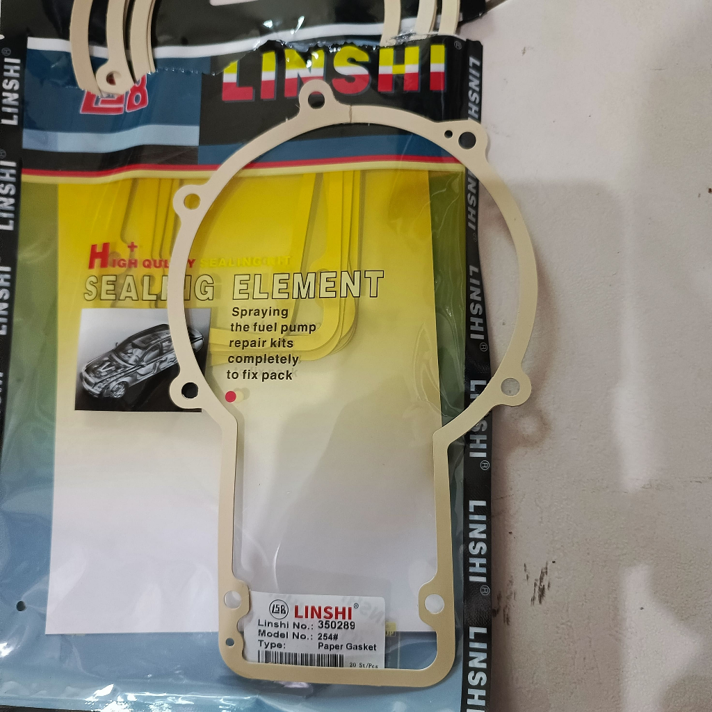 Gasket Paking kertas Governor bospom Mitsubishi PS100 PS110 PS120 merk LINSHI #350289