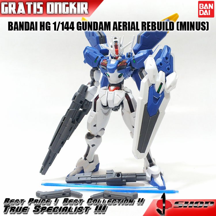 BANDAI HG 1/144 GUNDAM AERIAL REBUILD (MINUS) HG3815