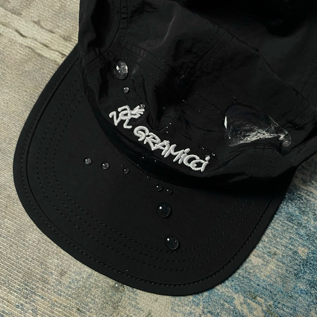 GRAMICCI SHELL JET BLACK NYLON CAP