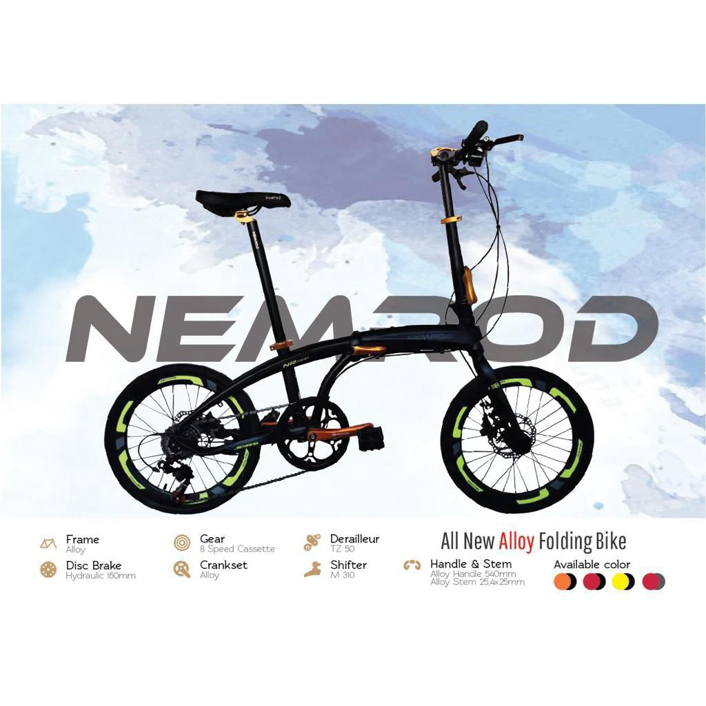 Sepeda Lipat 20 Jieyang Alloy