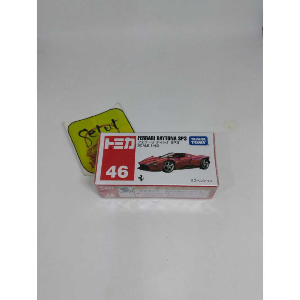 TOMICA FERRARI DAYTONA SP3 MERAH RED SEGEL