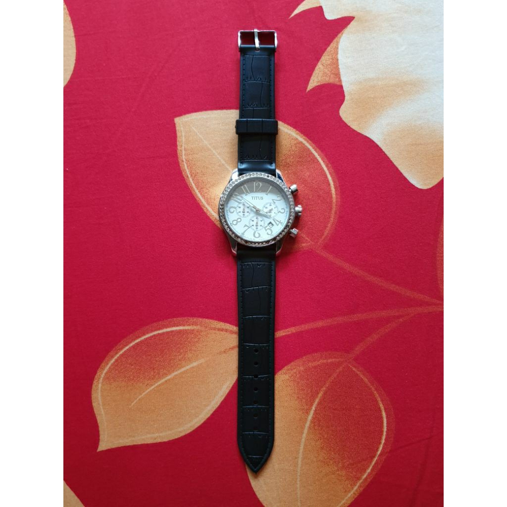 jam tangan titus chrono swarovsk