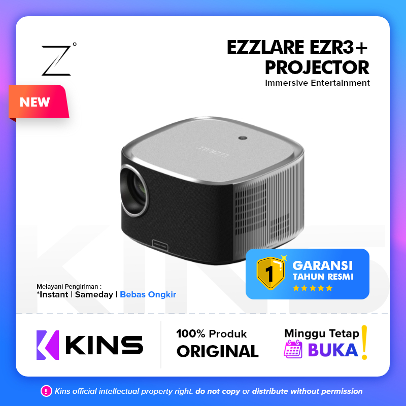 EZZRALE EZR3+ SMART PROJECTOR 420 ANSI