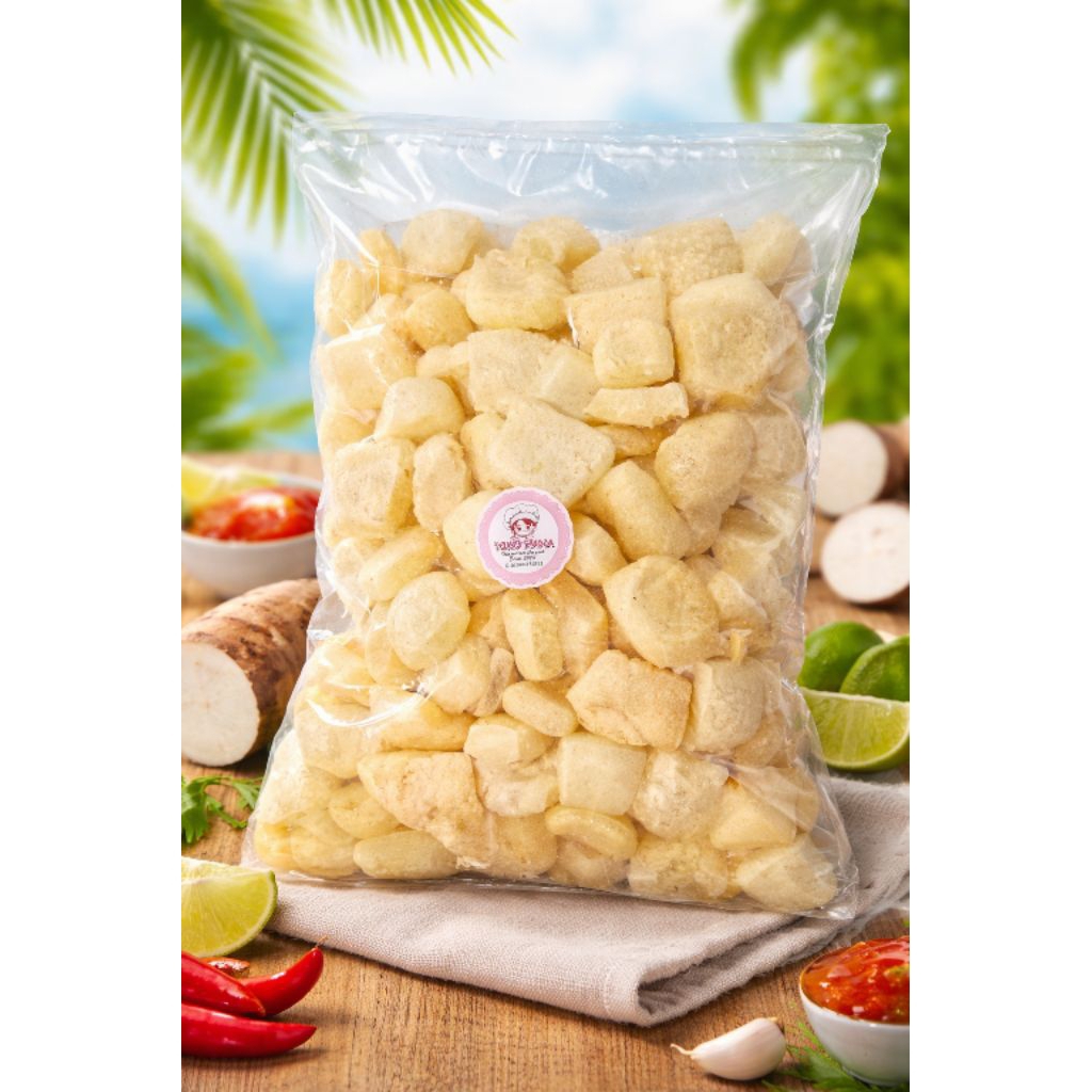 kerupuk rambak matang