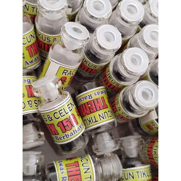 RACUN TIKUS dan BABI/TEMIX CELENG.TEMIX BOTOL KACA AMPUH