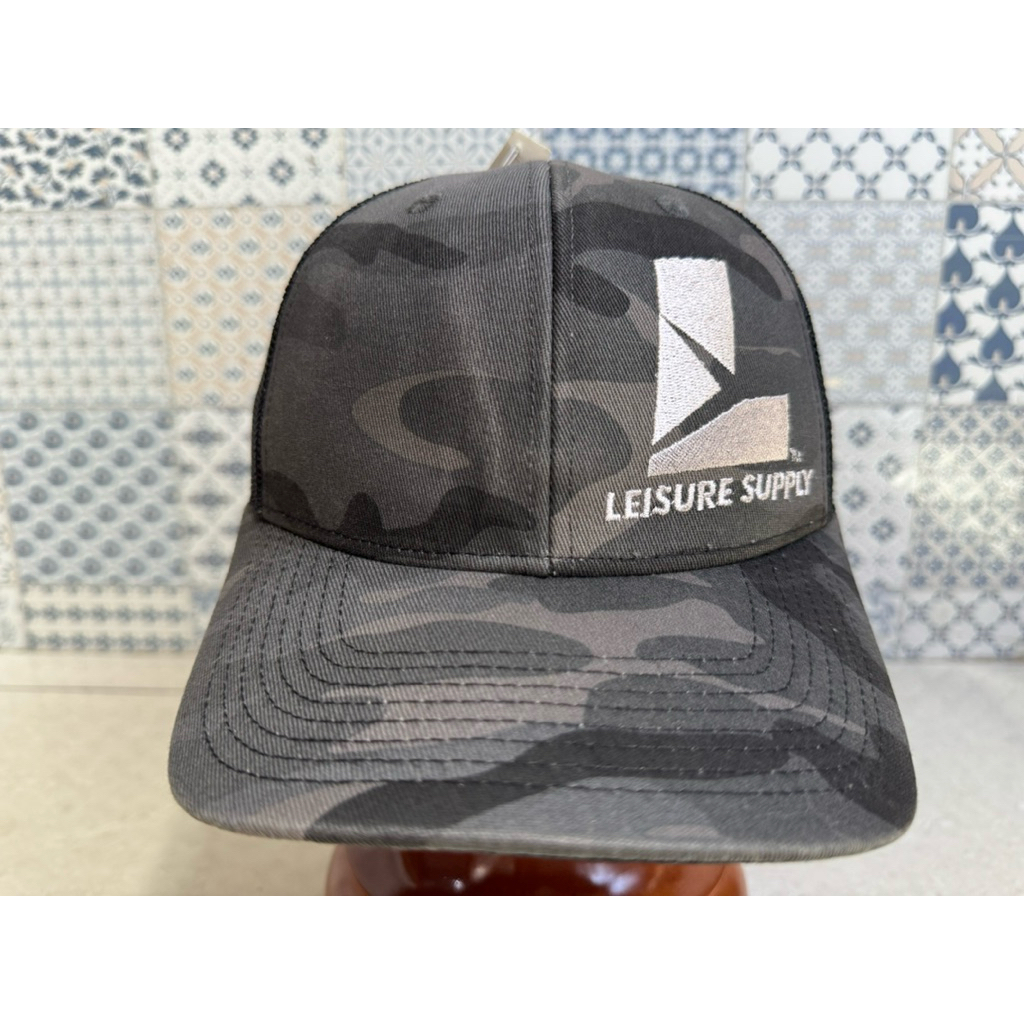 Topi Second Brand Branded Trucker Camo Leissure Supply By Fahrenheit Original Full Tag