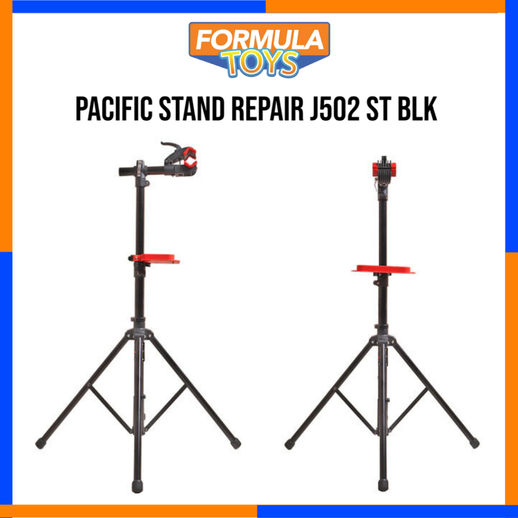 STANDAR UNTUK SERVICE SEPEDA PACIFIC STAND REPAIR J502 ST BLACK