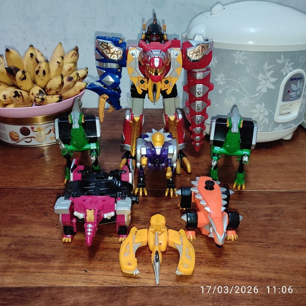 megazord dino thunder take all