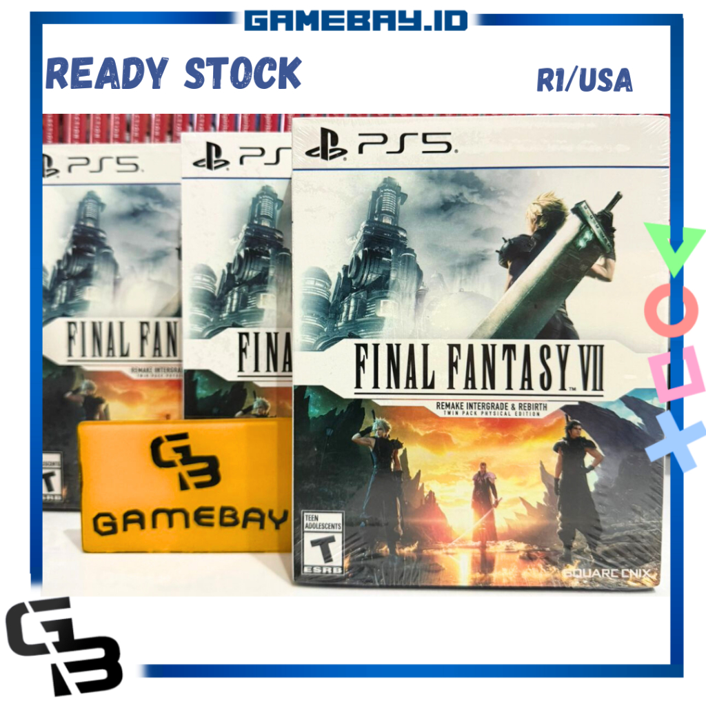 R1 / USA Ps5 Final Fantasy VII Remake Intergrade + Final Fantasy VII Rebirth Bundle ( Final Fantasy 