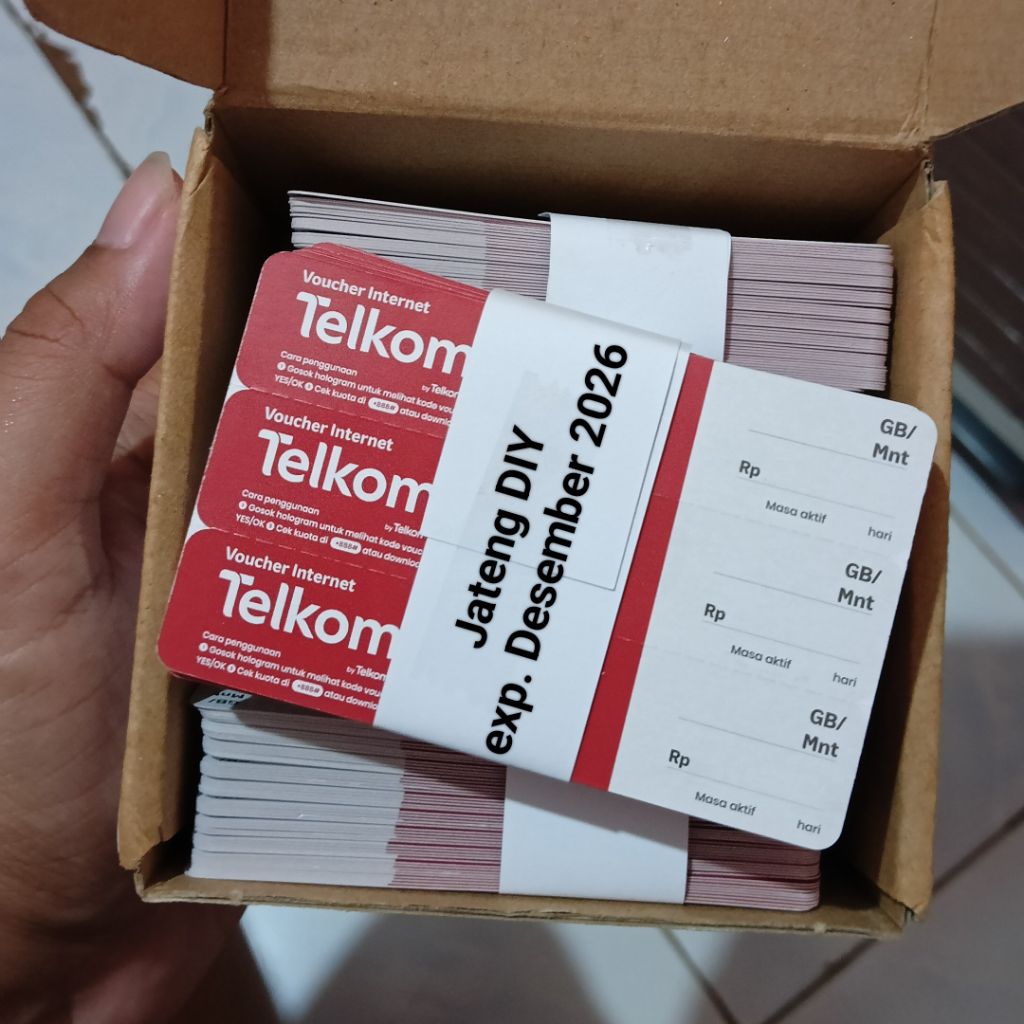 voucher kosong Telkomsel / Bahan inject Jateng DIY