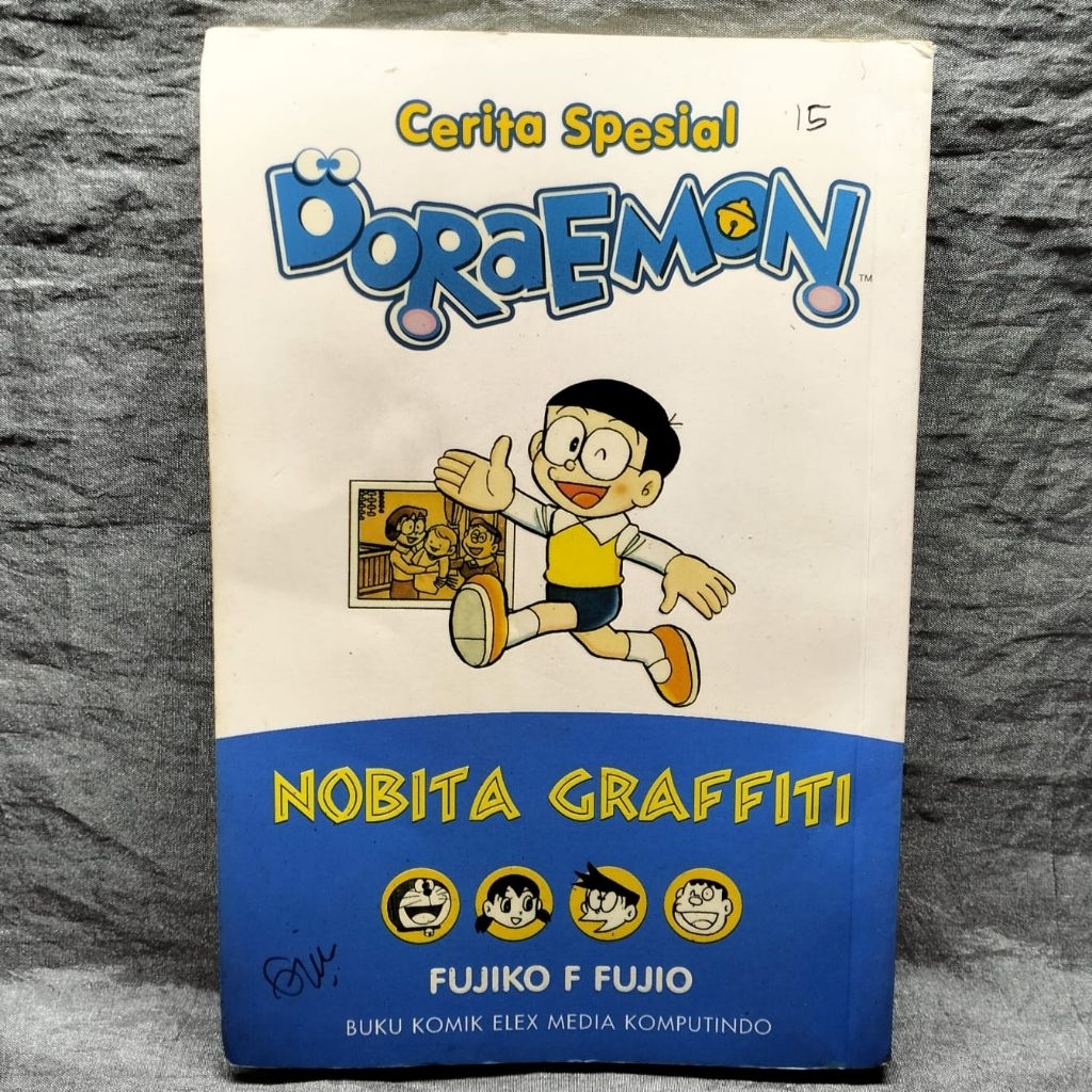KOMIK BUKU FISIK DORAEMON CERITA SPECIAL NOBITA GRAFFITI 1 BUKU TAMAT BAHASA INDONESIA