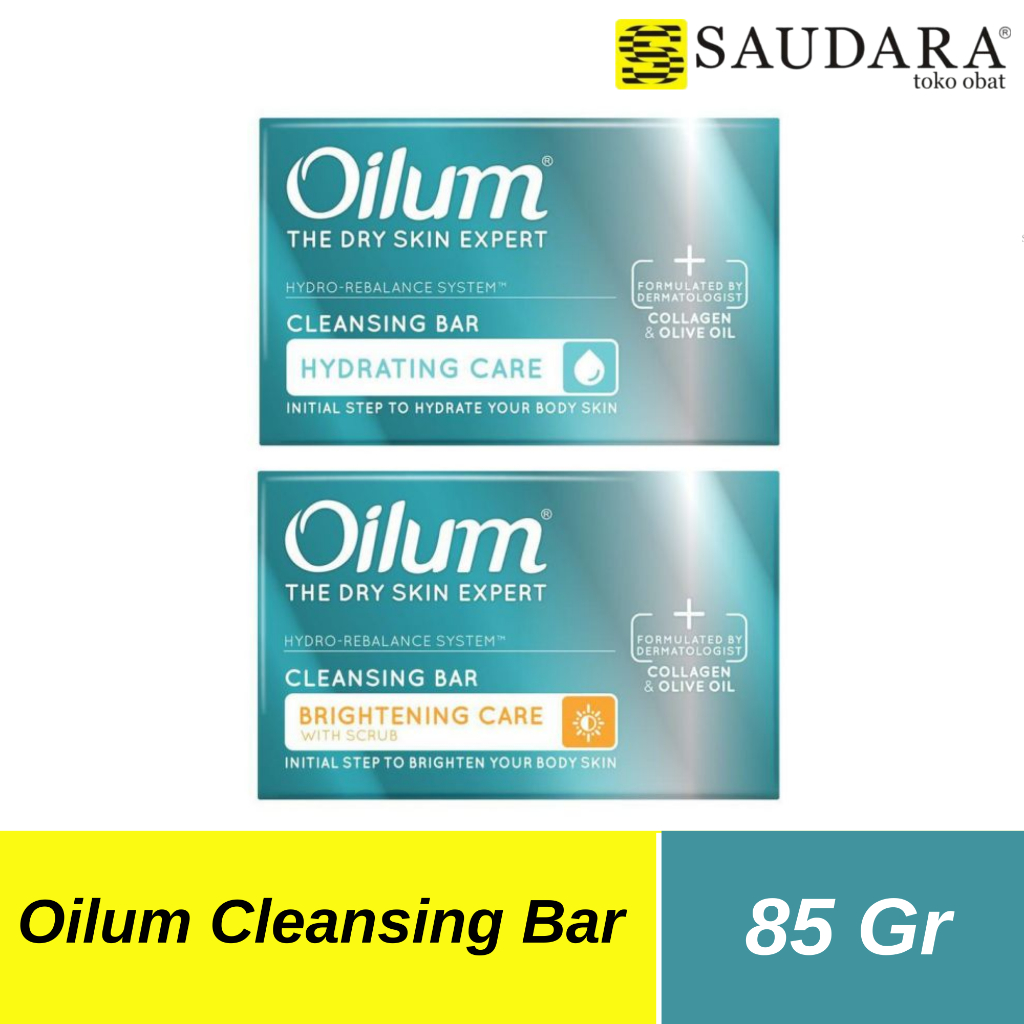 OILUM Cleansing Bar Hydrating Care, OILUM Brigthening Care 85 gr