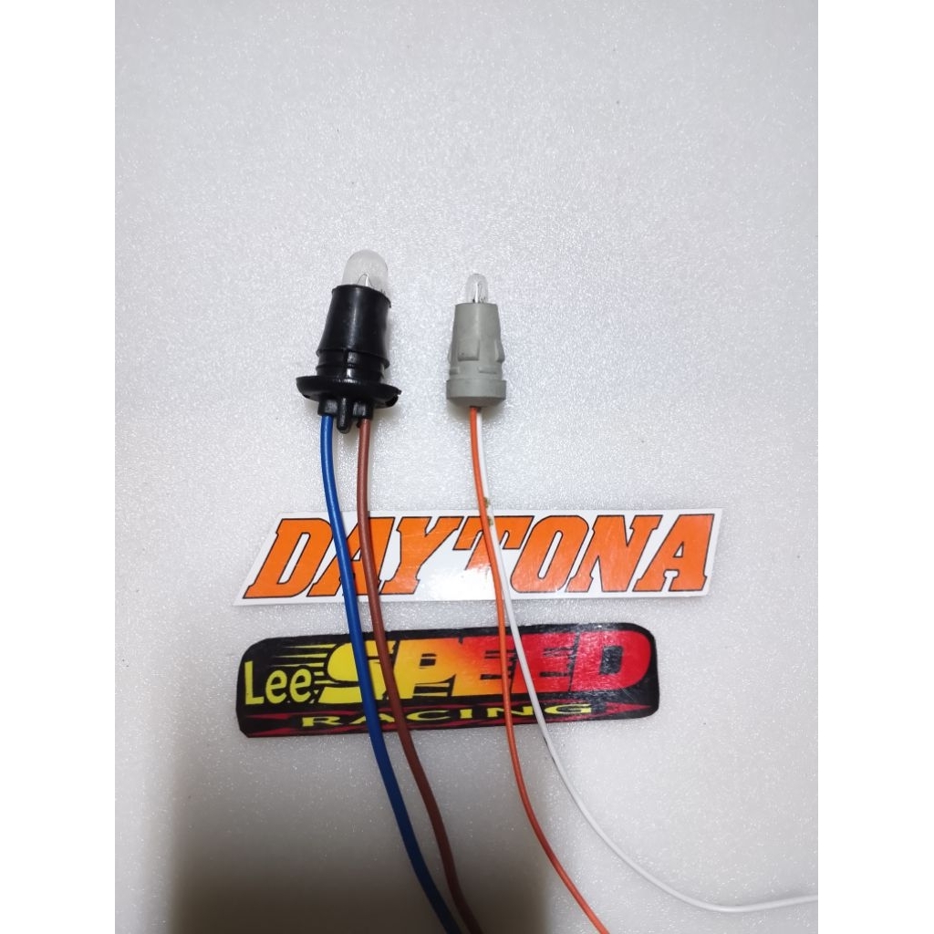 Kabel soket dan lampu bohlam spedometer T5 T10