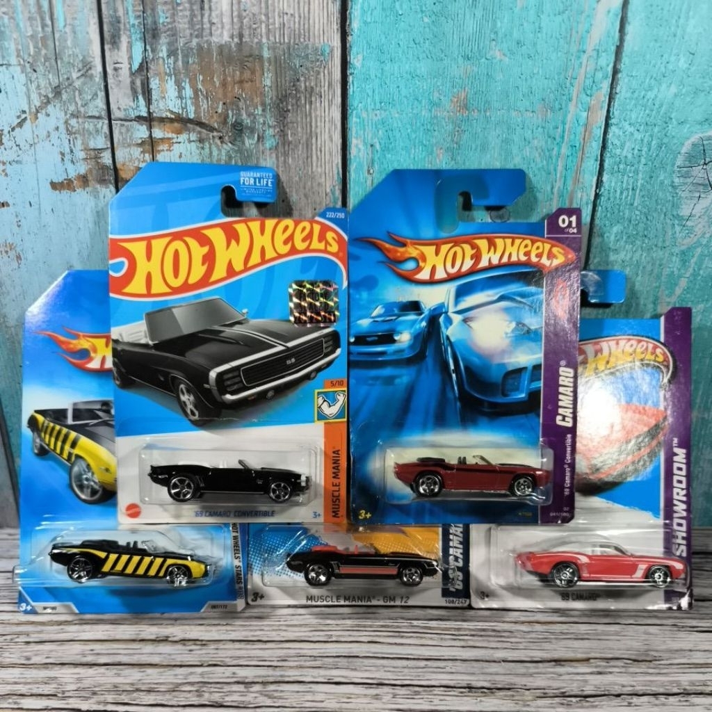 Hot Wheels 69 Camaro Convertible
