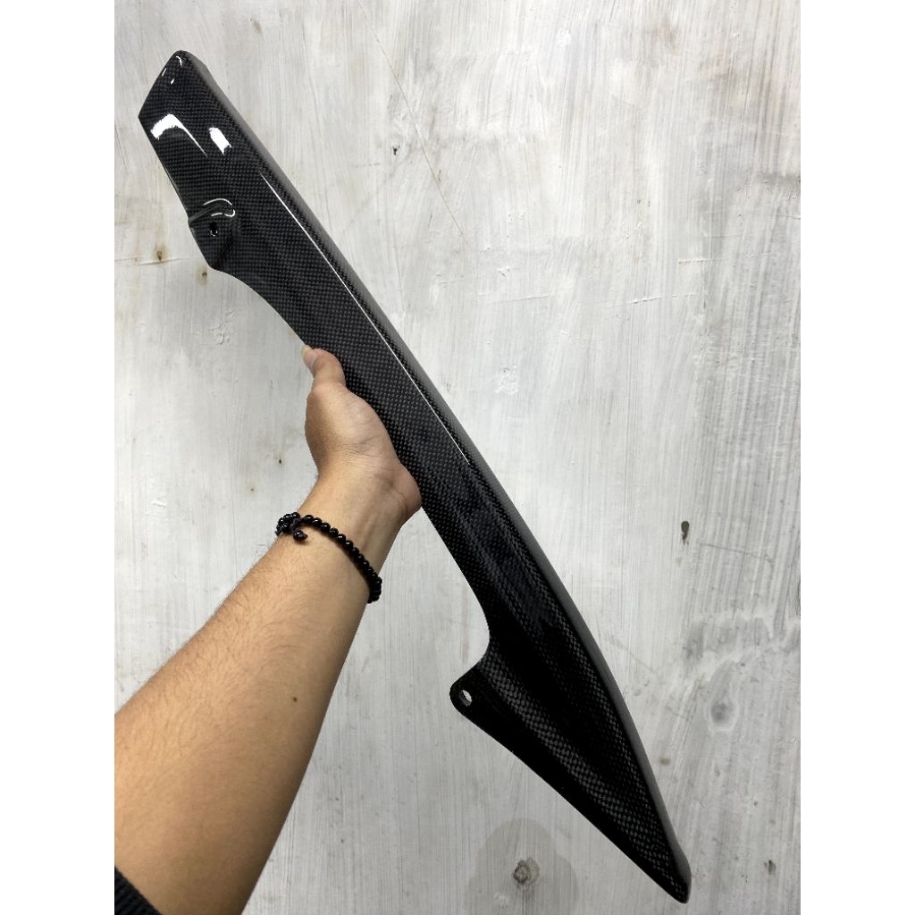 Katengkas / Tutup Rantai Karbon Kevlar Plain (RX King)