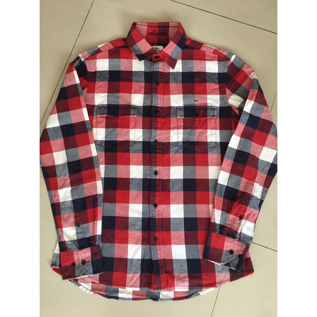 kemeja lacoste