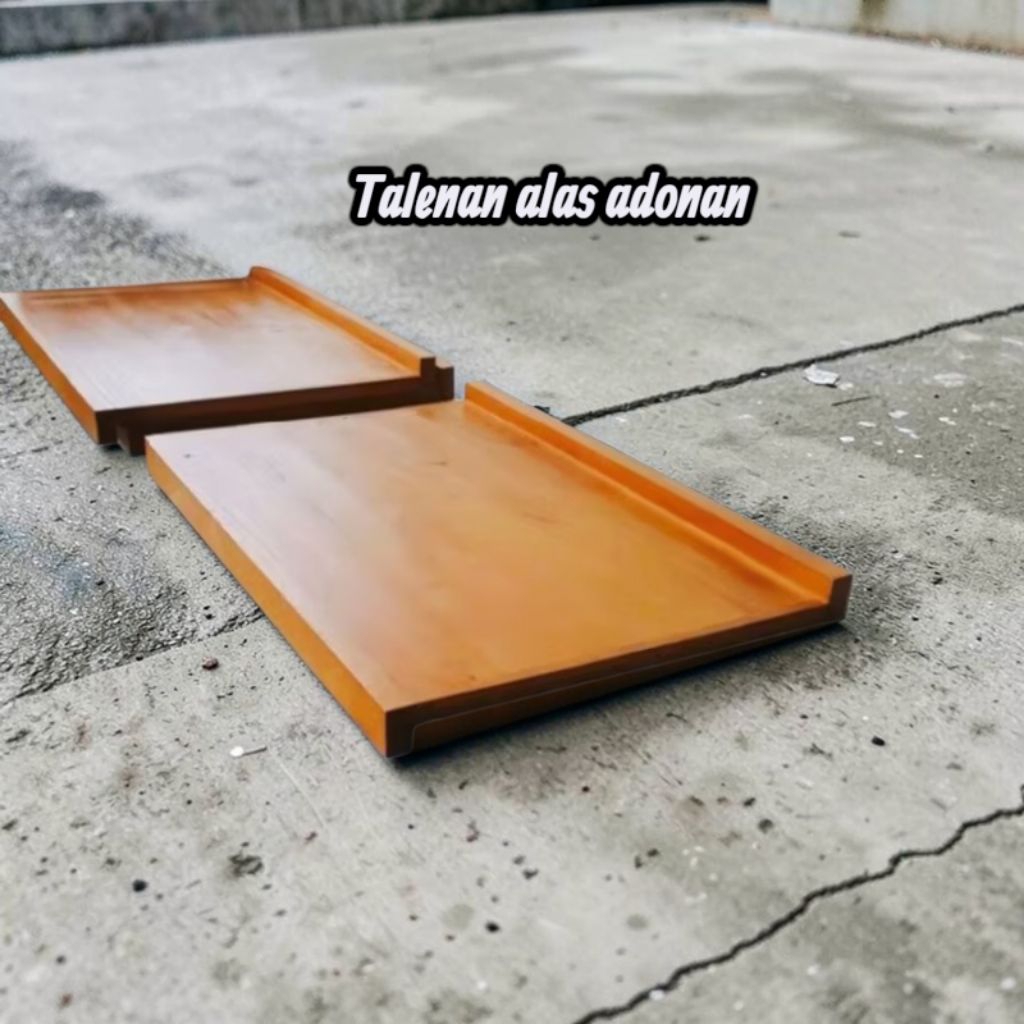 Talenan alas adonan kue talenan kayu